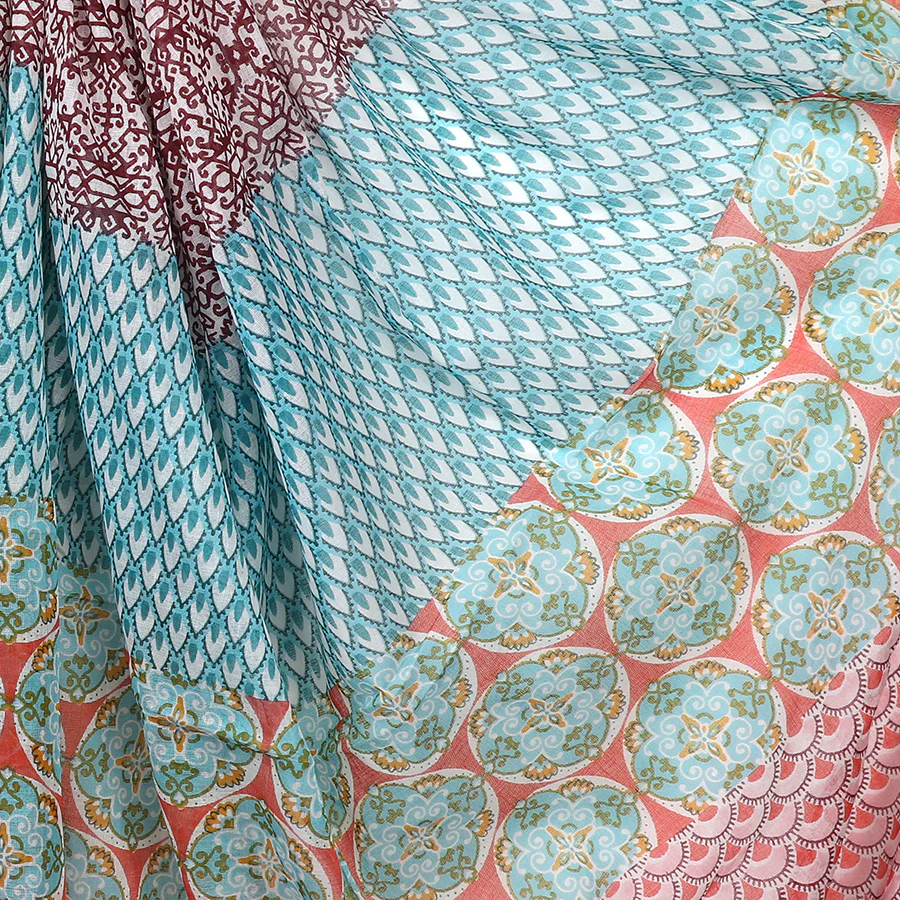 Boho Scarf in Organic Cotton - Image 5