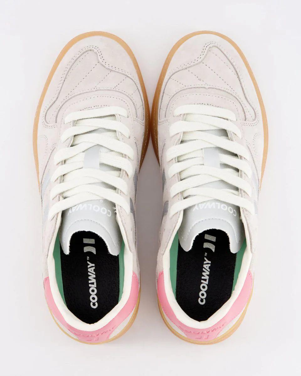 Coolway Goal Trainers in Ice Silver - Image 5