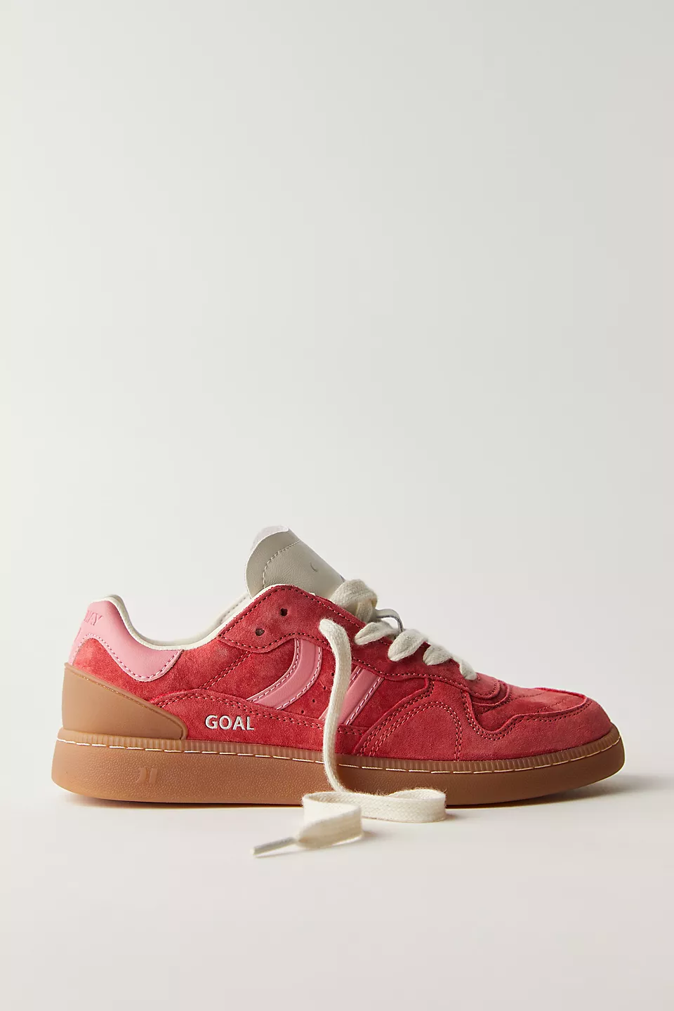 Coolway Goal Trainers in Red Love - Image 4