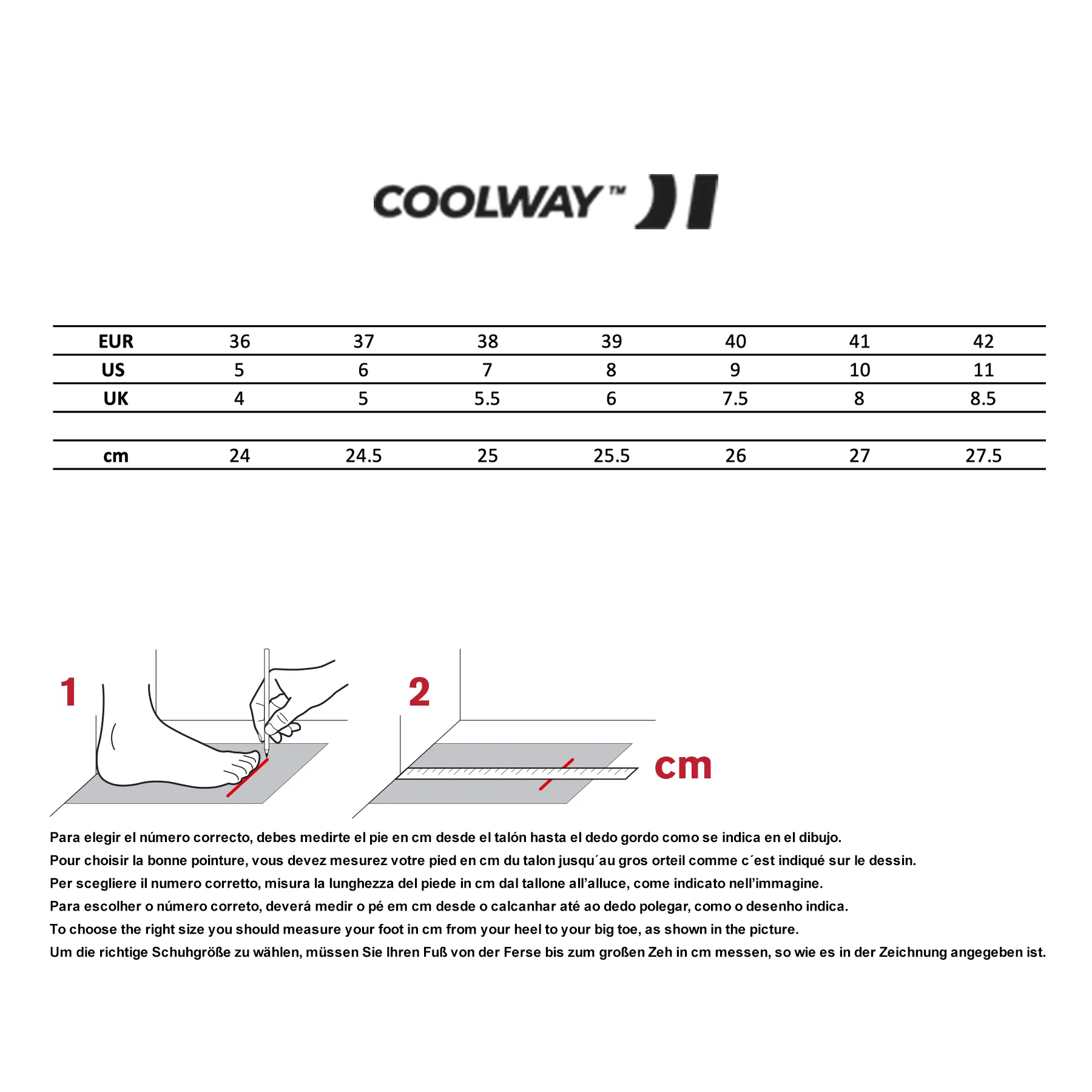 Coolway Goal Trainers in Red Love - Image 8