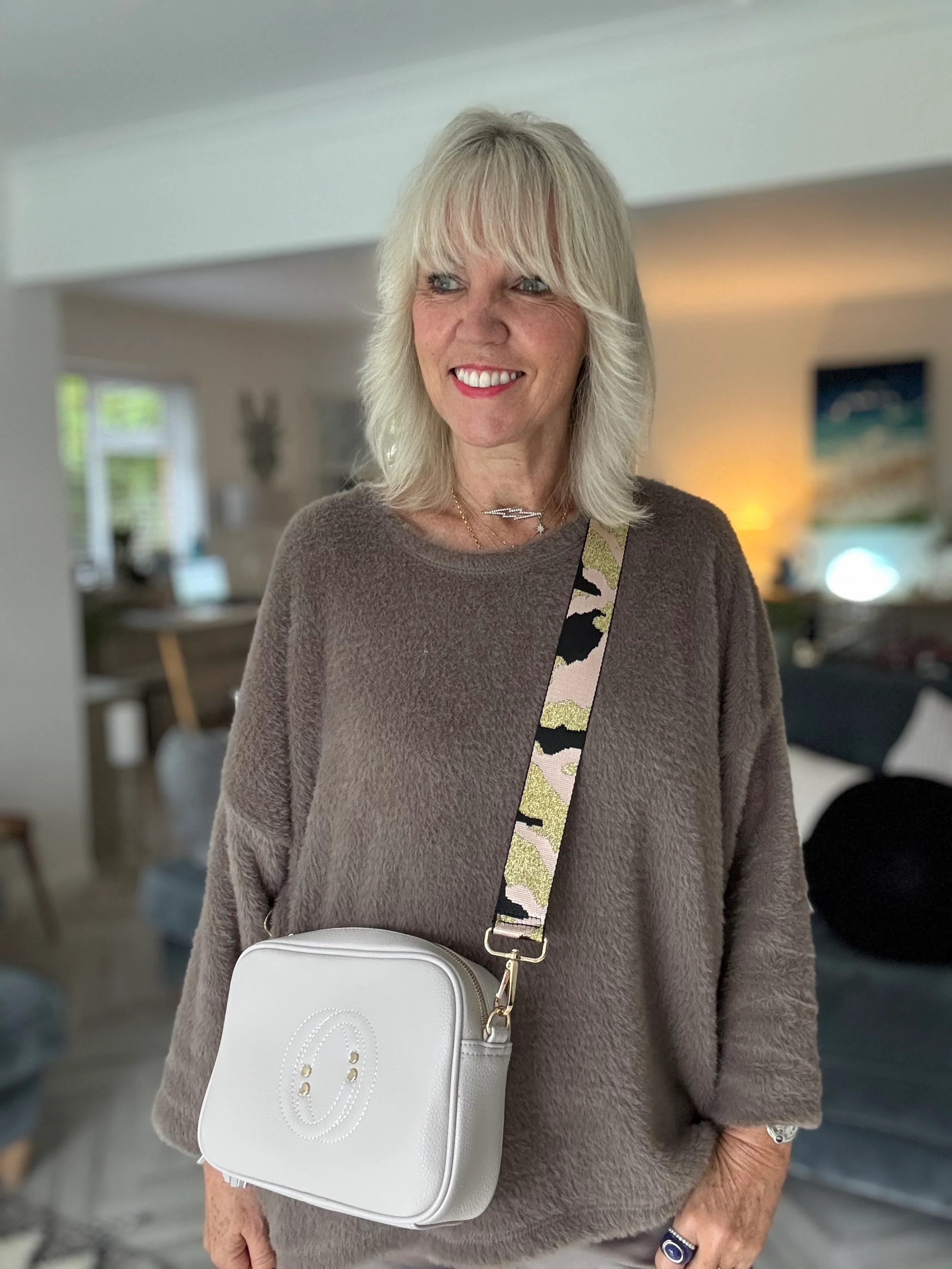 Crossbody Bag in Nude - Image 3