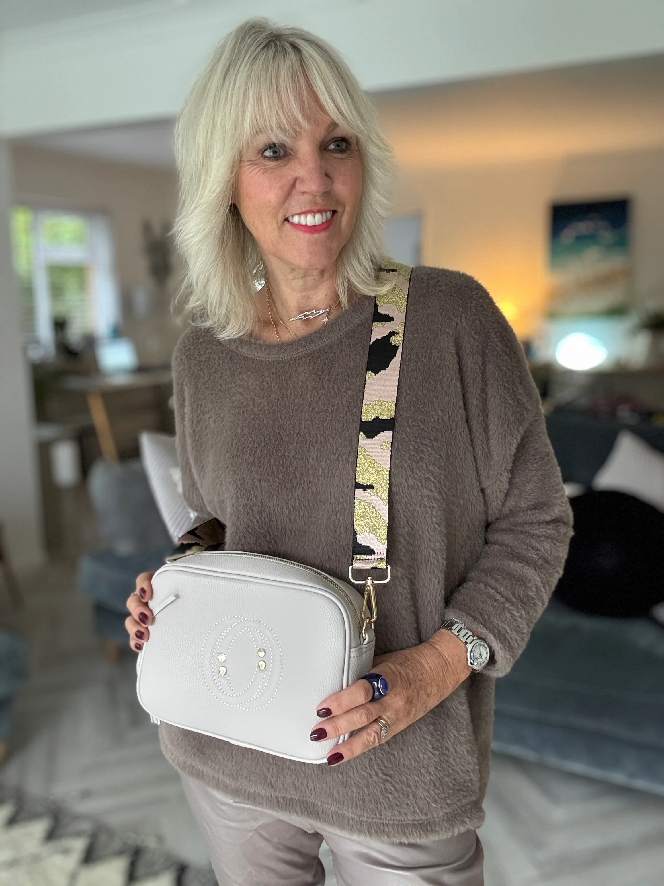 Crossbody Bag in Nude - Image 5