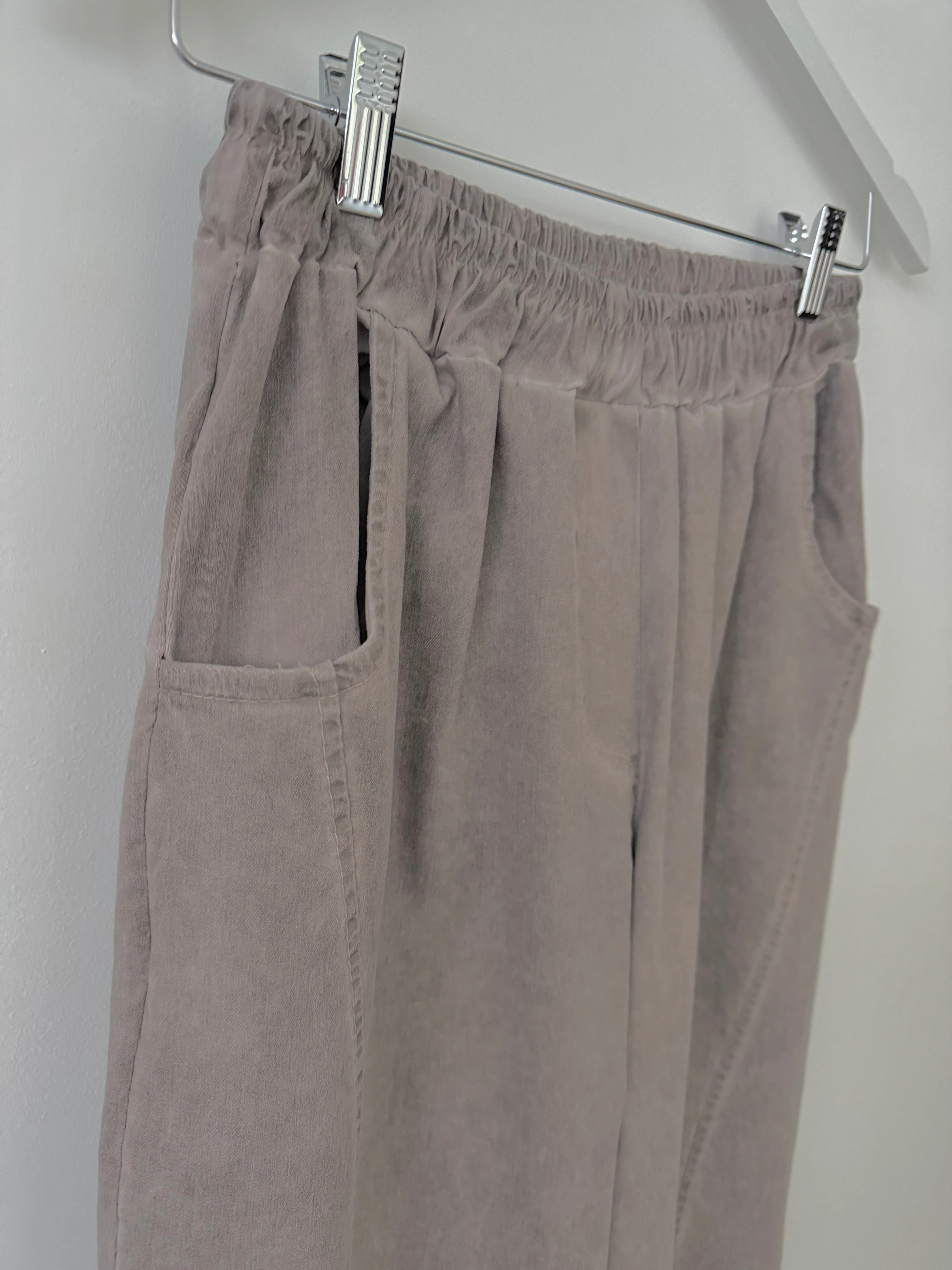 Engineered Boyfriend Joggers in Mocha - Image 5