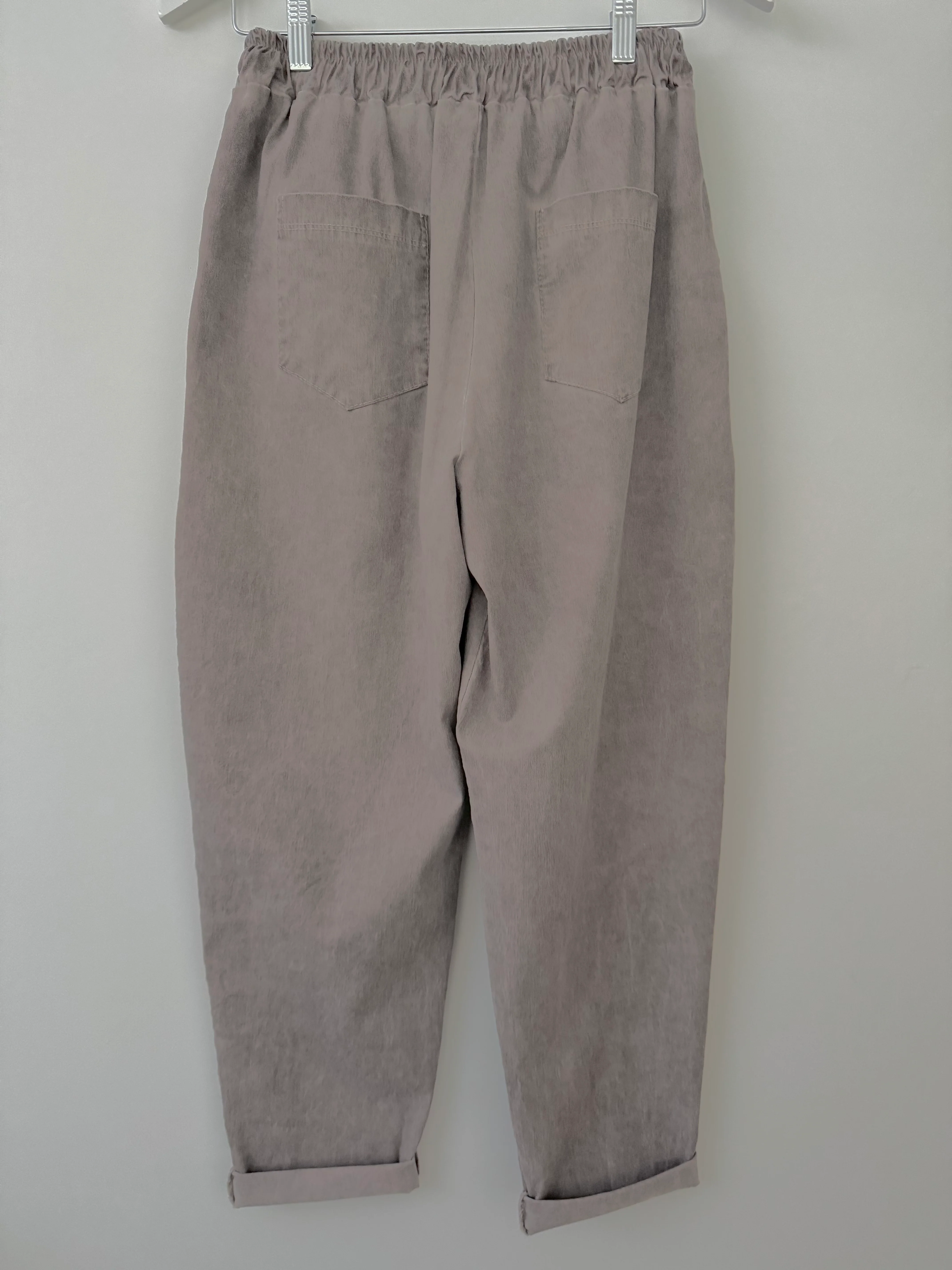 Engineered Boyfriend Joggers in Mocha - Image 6