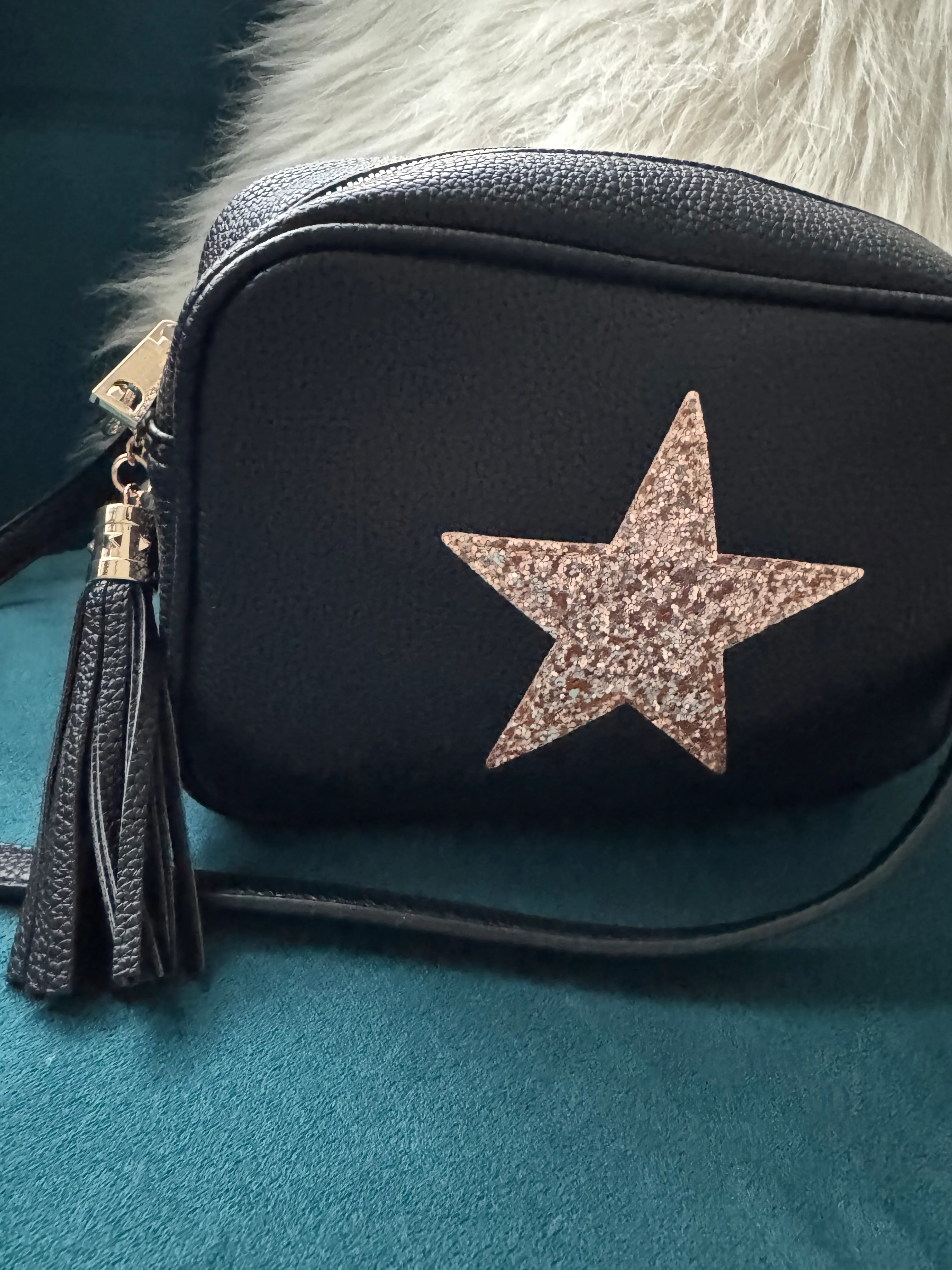 Pebble Star Bag in Black - Image 6