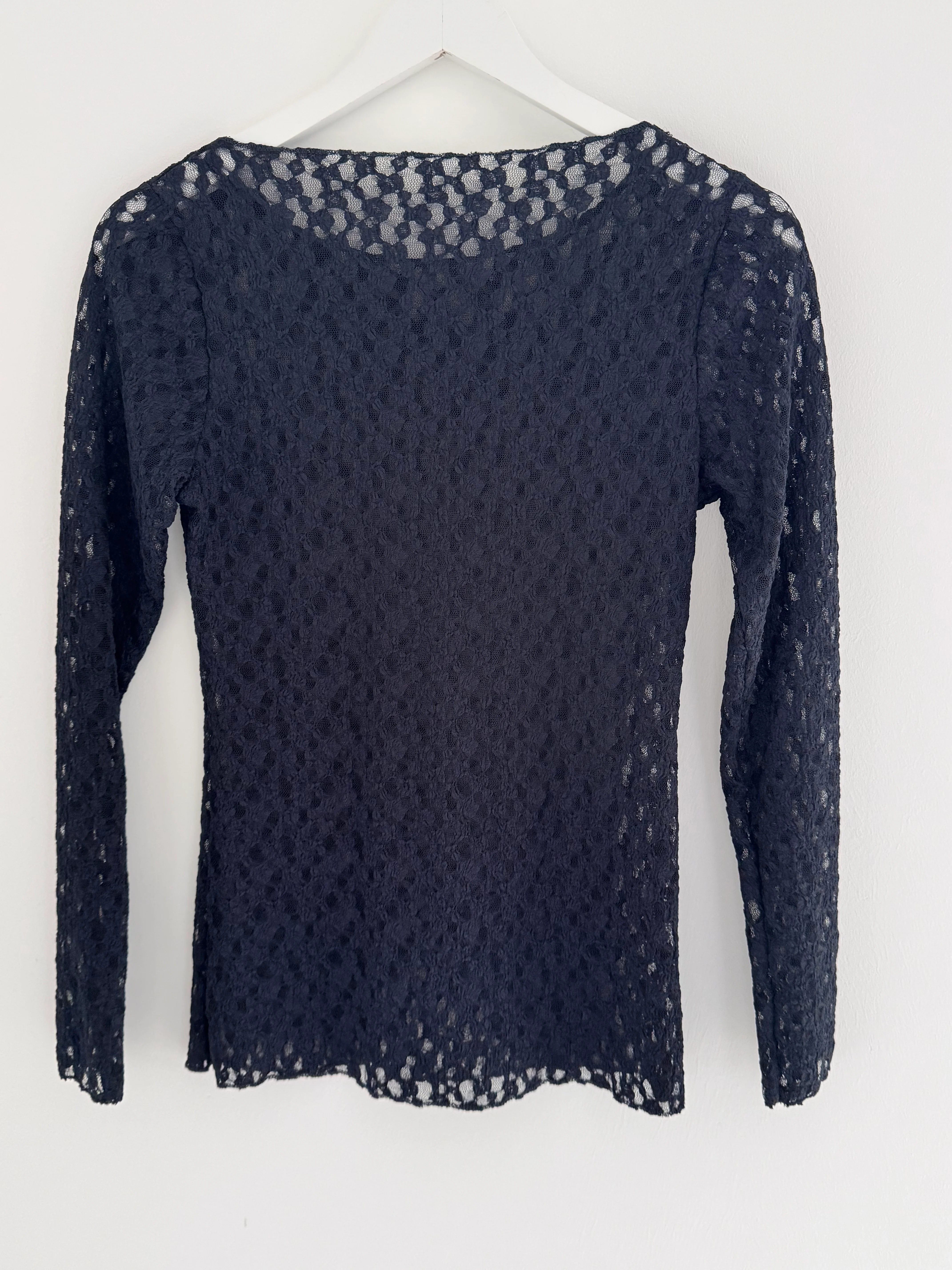 Lace Base Layer in Black - Image 6
