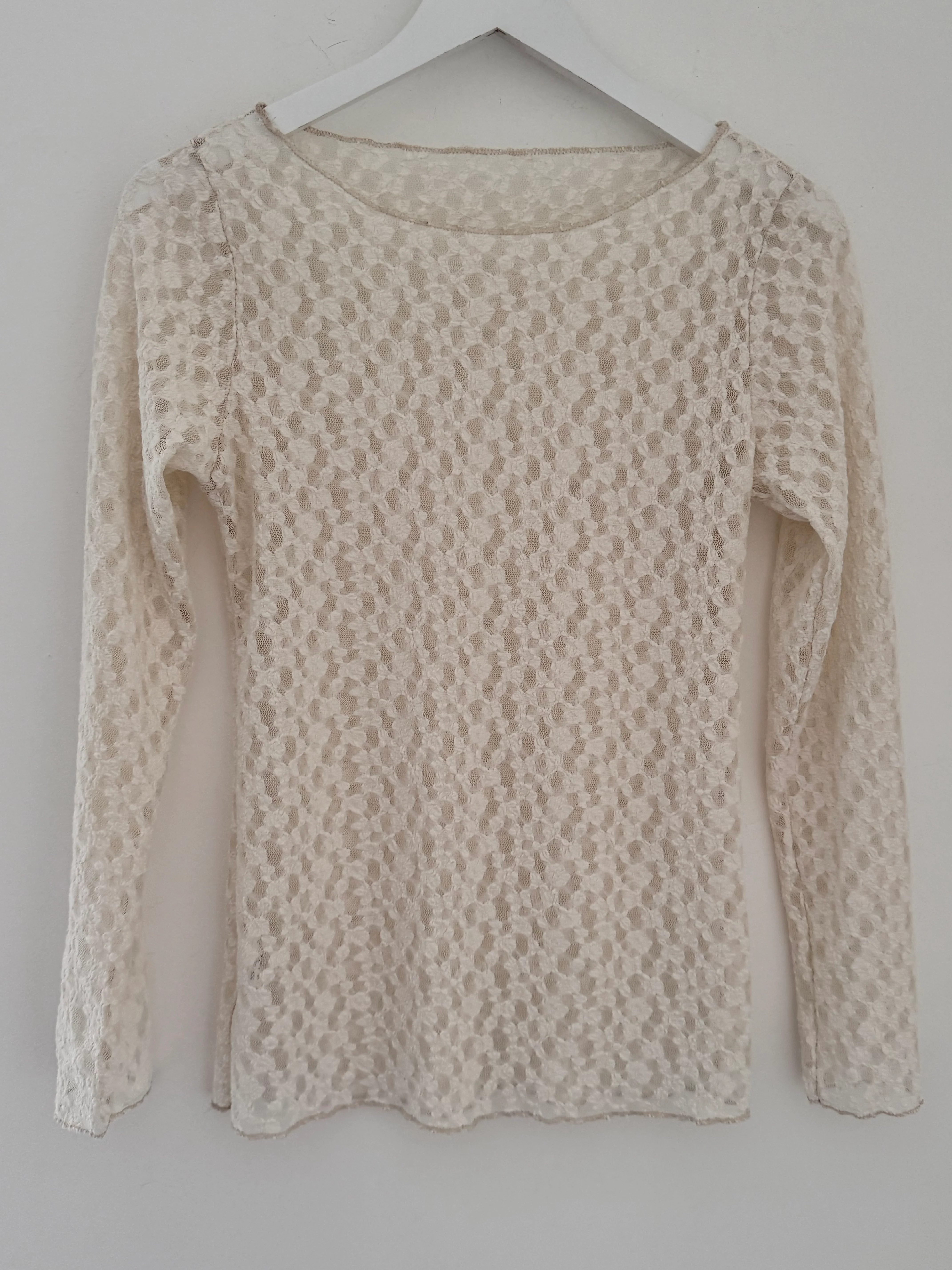 Lace Base Layer in Ecru - Image 6