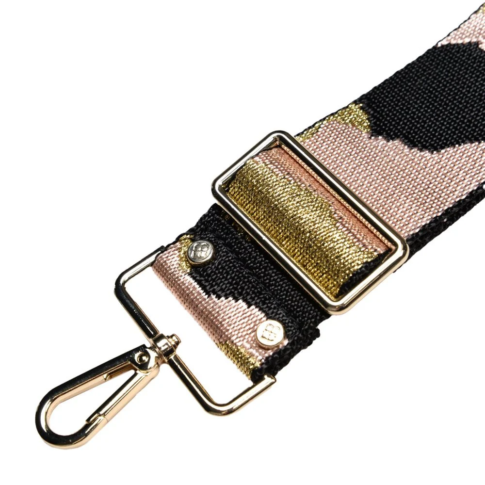 Metallic Pink Camo Bag Strap - Image 6