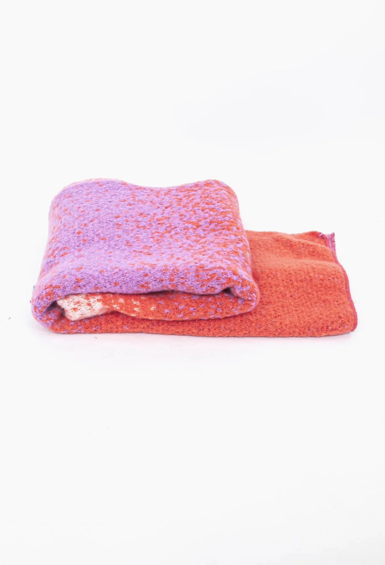 Ombré Cosy Scarf in Pink & Orange - Image 7