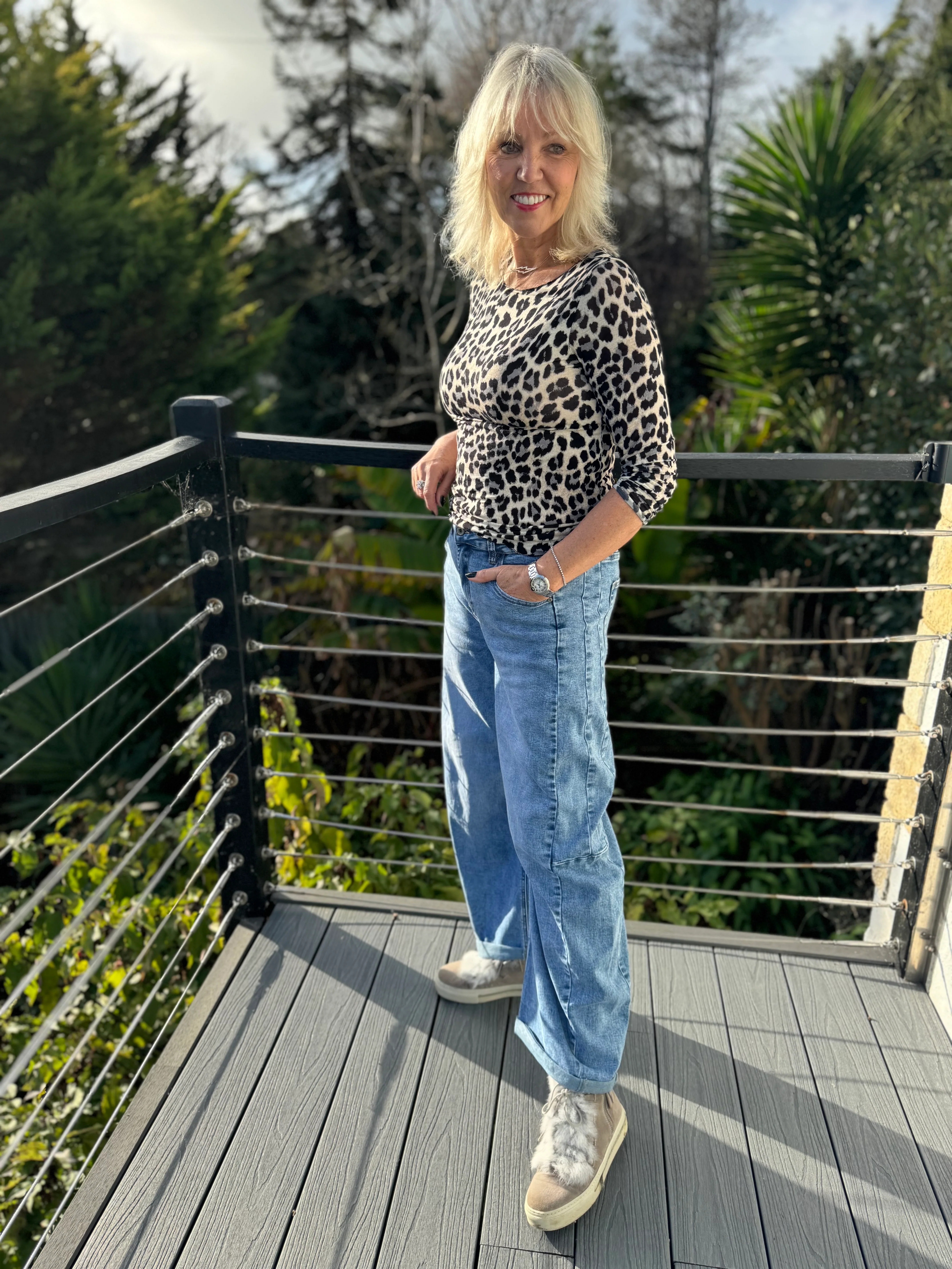 Premium Barrel Stretchy Jeans - Image 6
