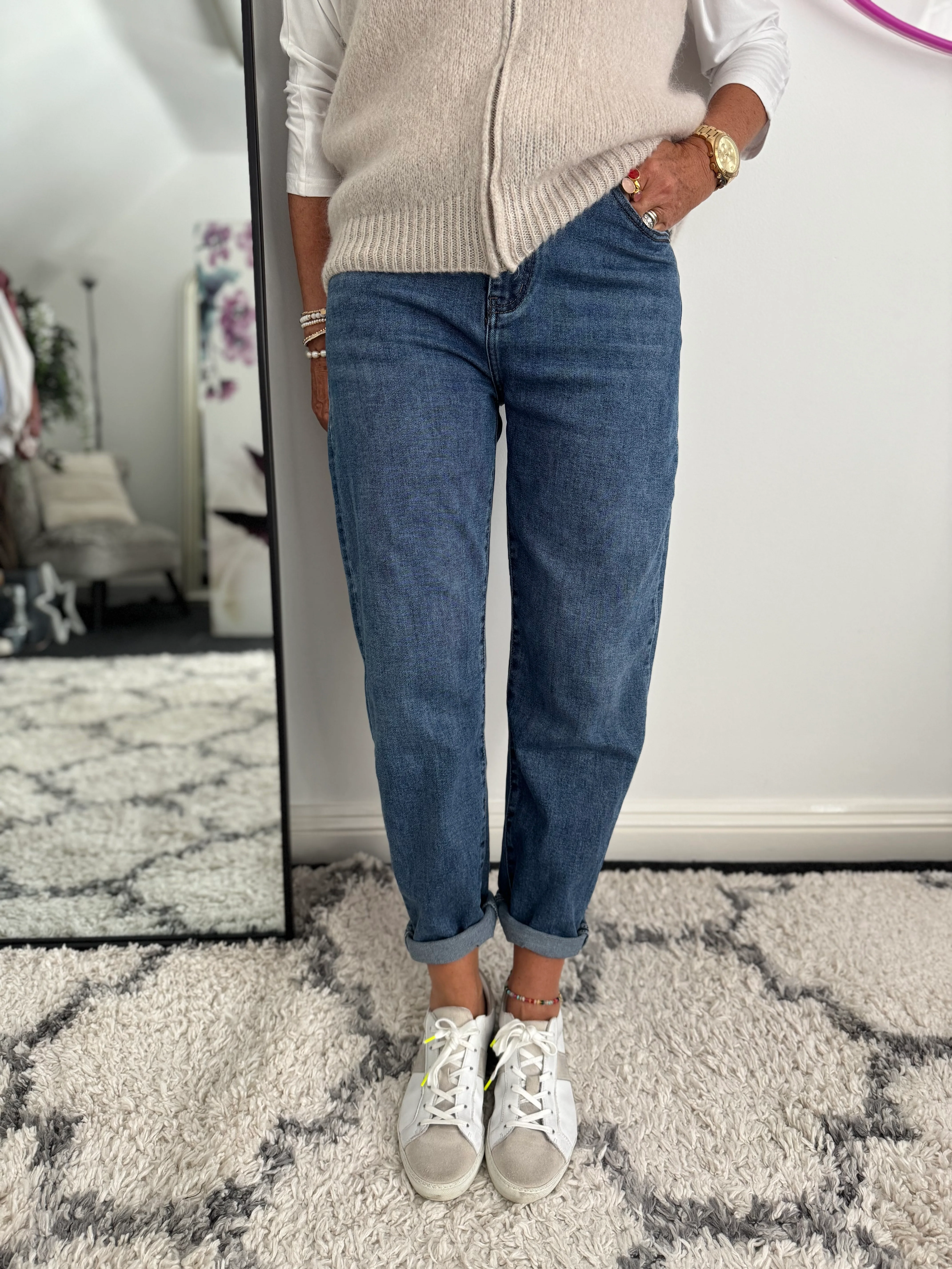 Slim Fit Jeans in Soft Denim - Image 6