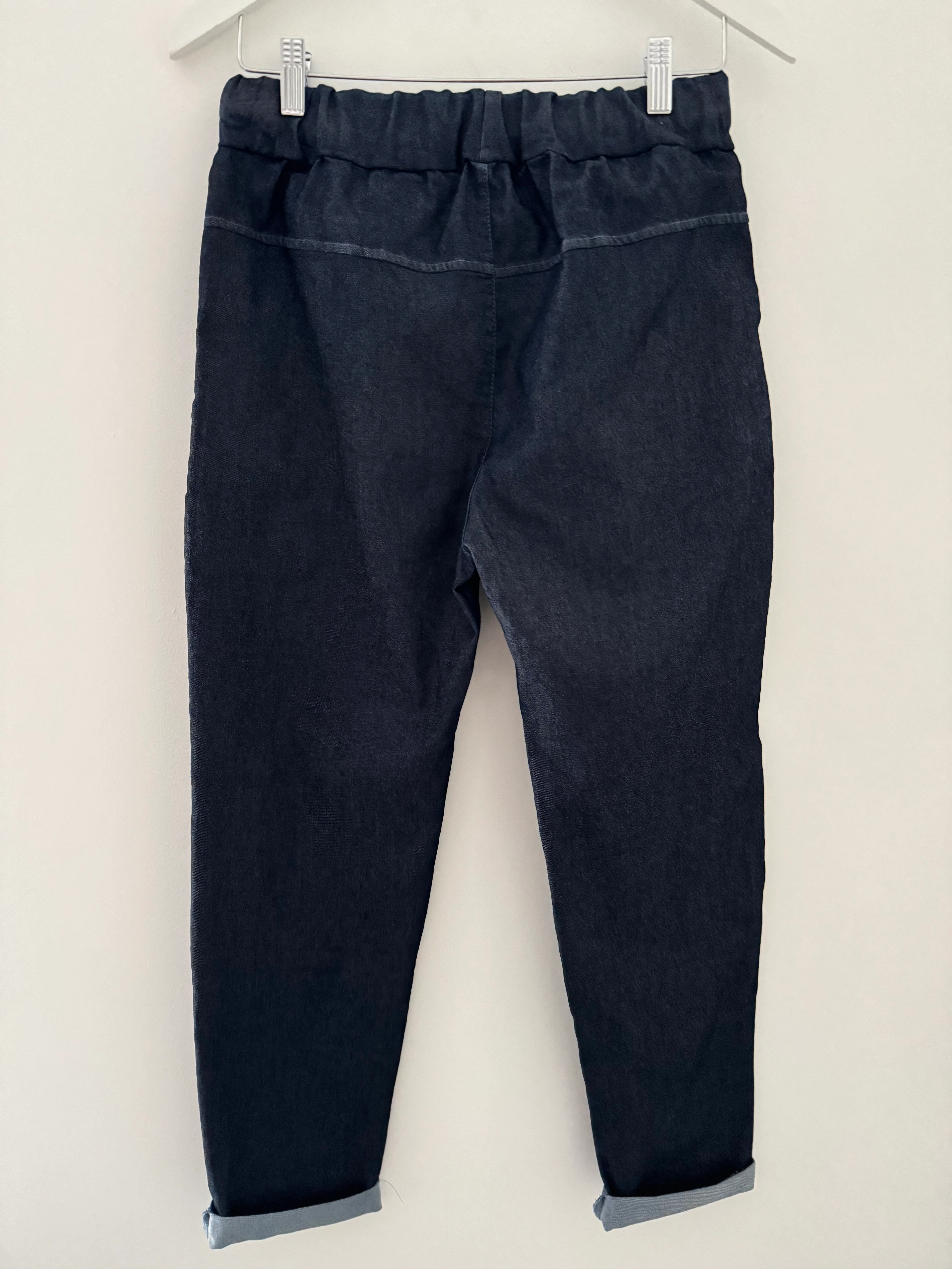 Slimfit Joggers in Dark Denim - Image 7