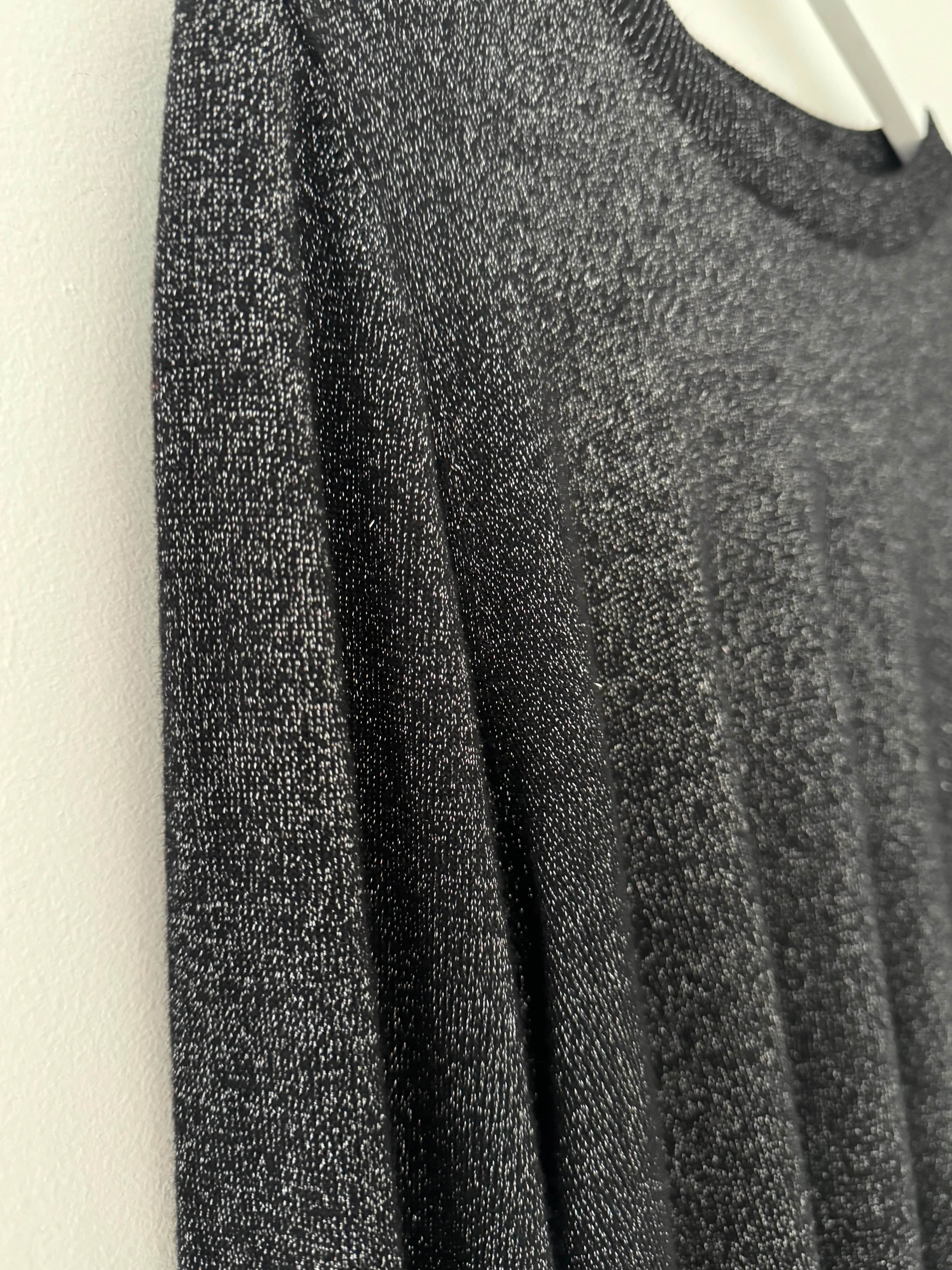 Soft Shimmer Jumper in Black - Image 9