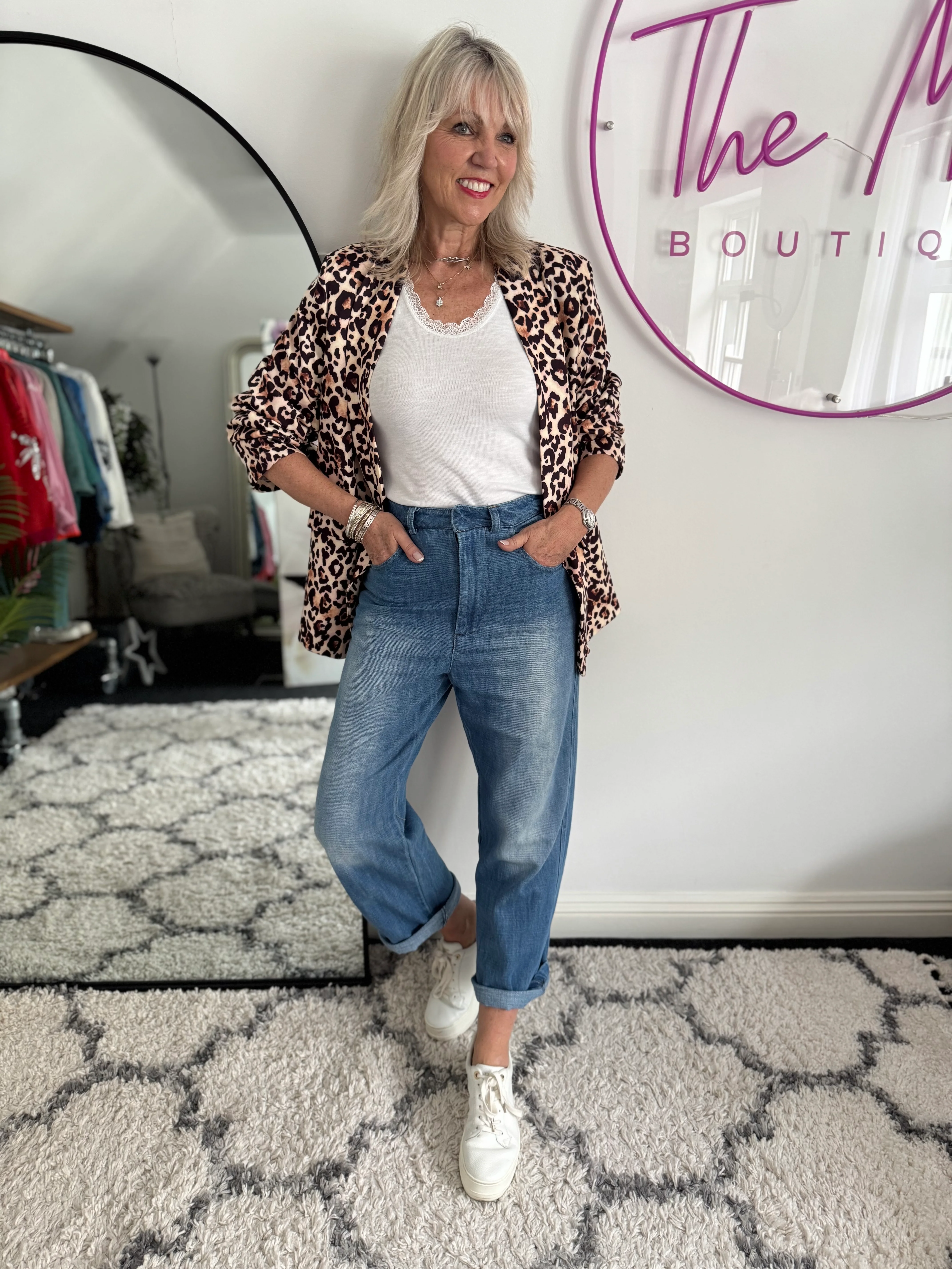 Straight Boyfriend Jeans - Image 4
