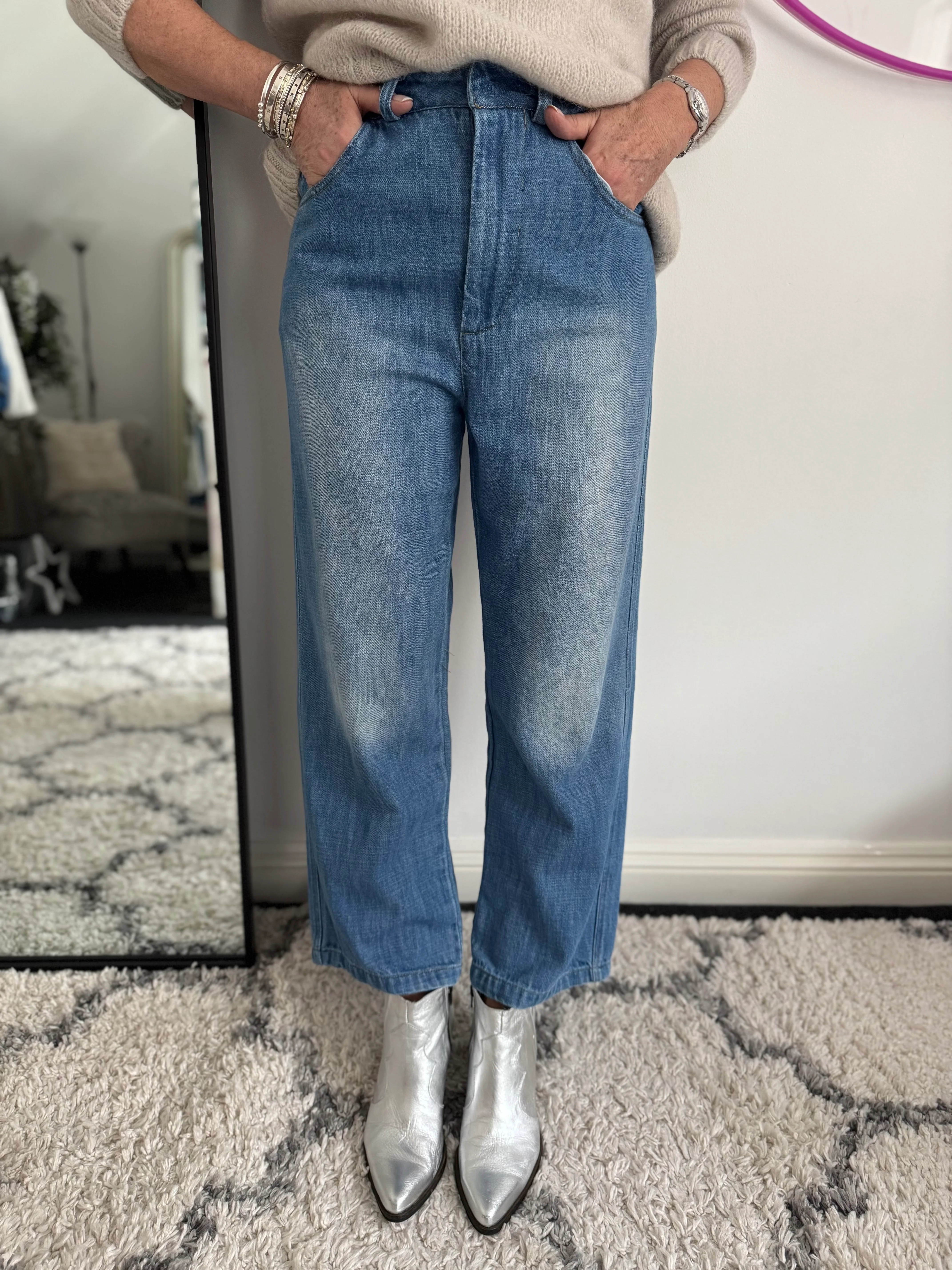 Straight Boyfriend Jeans - Image 6