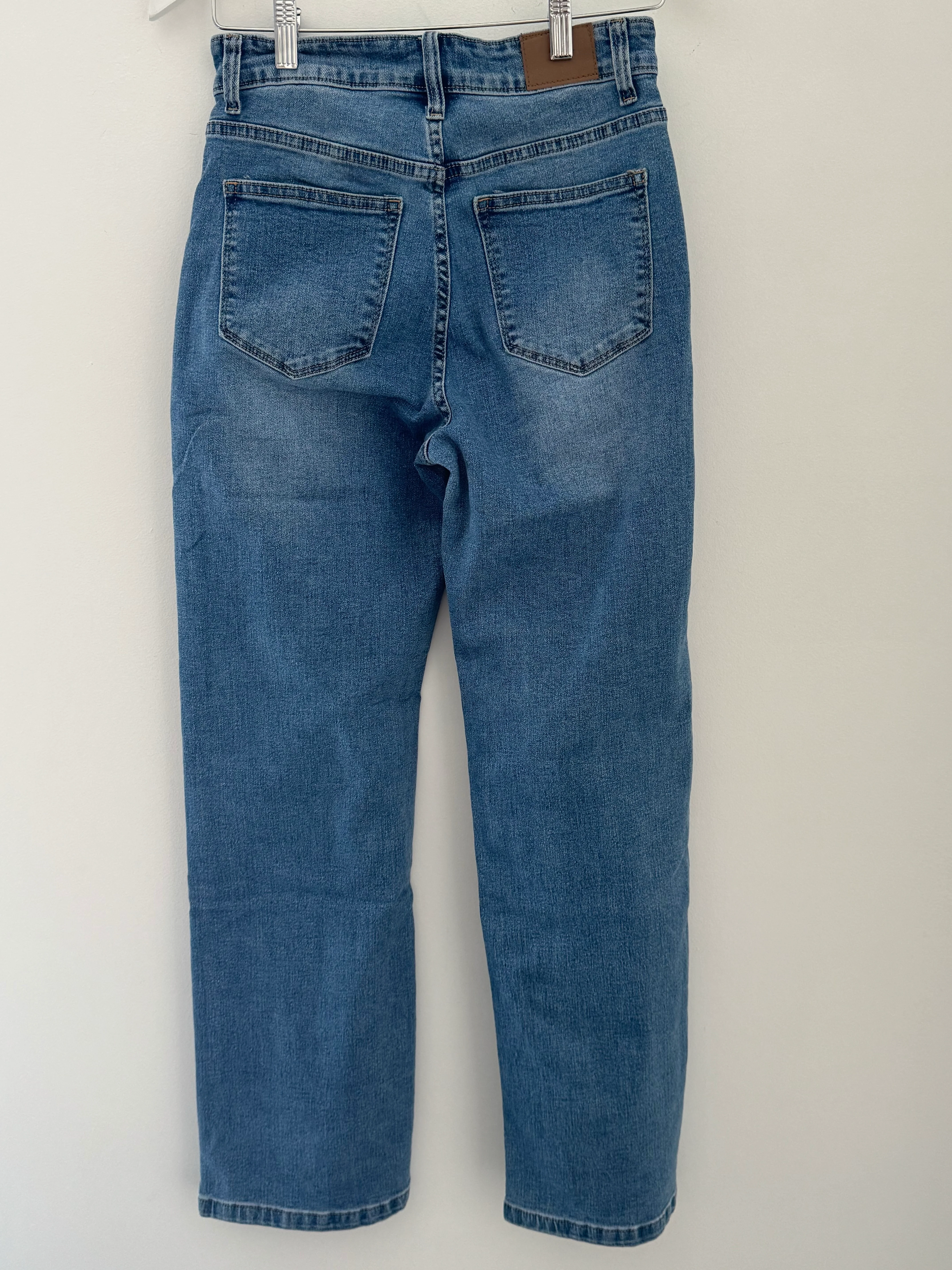 Slim Flare Stretch Jeans with Front Pockets - Image 7