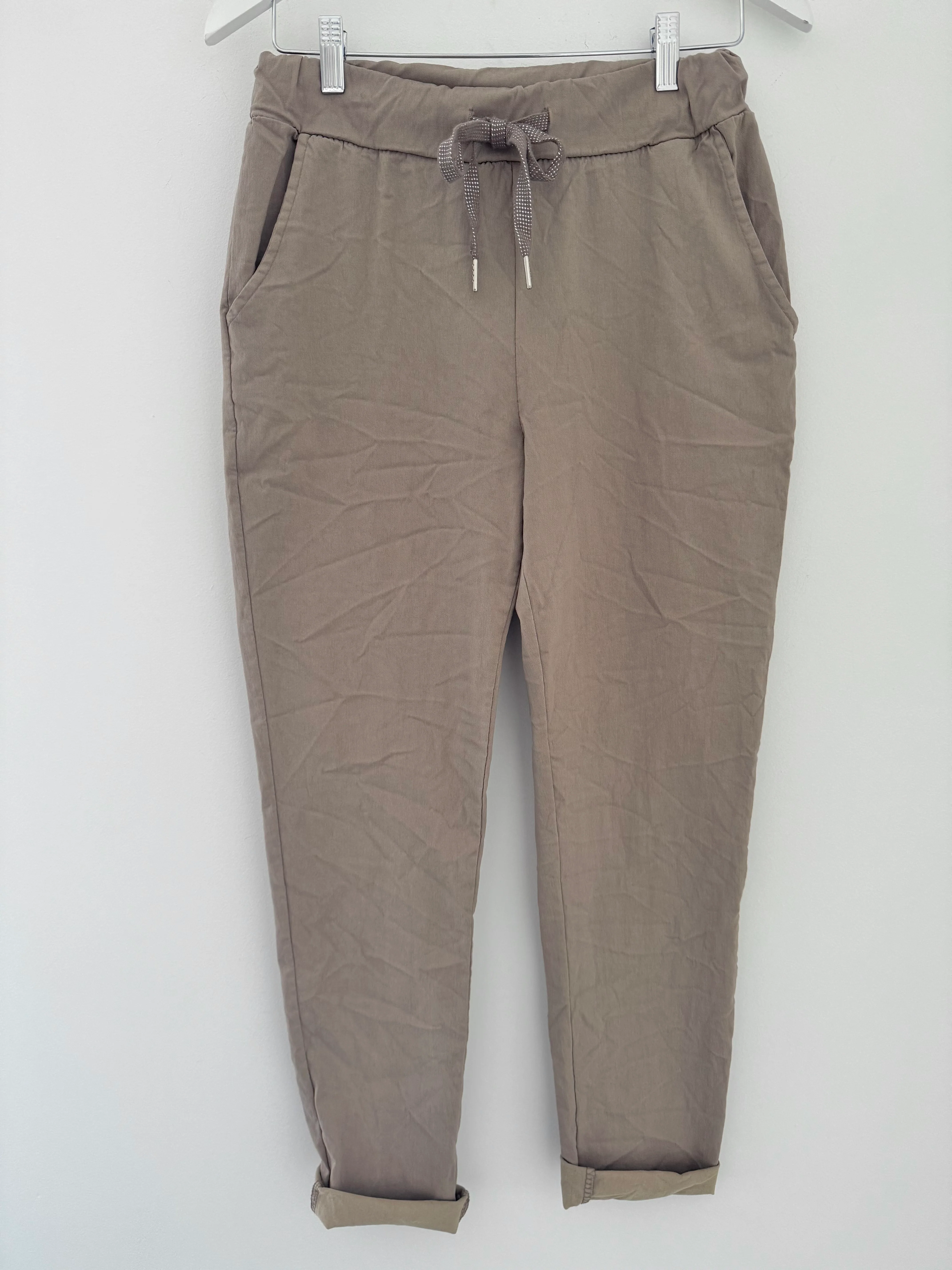 Super Stretch Joggers in Mocha - Image 5