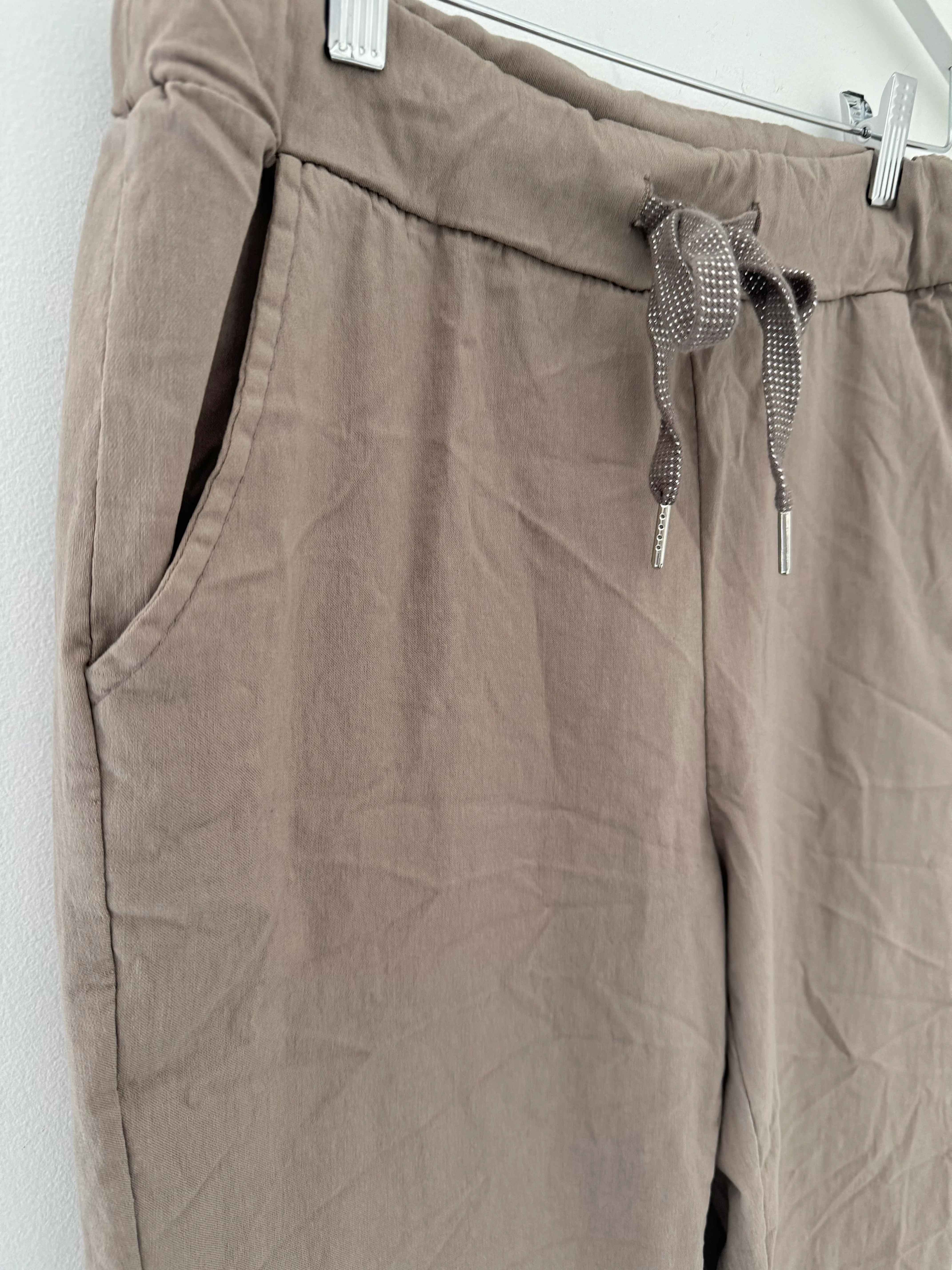 Super Stretch Joggers in Mocha - Image 6