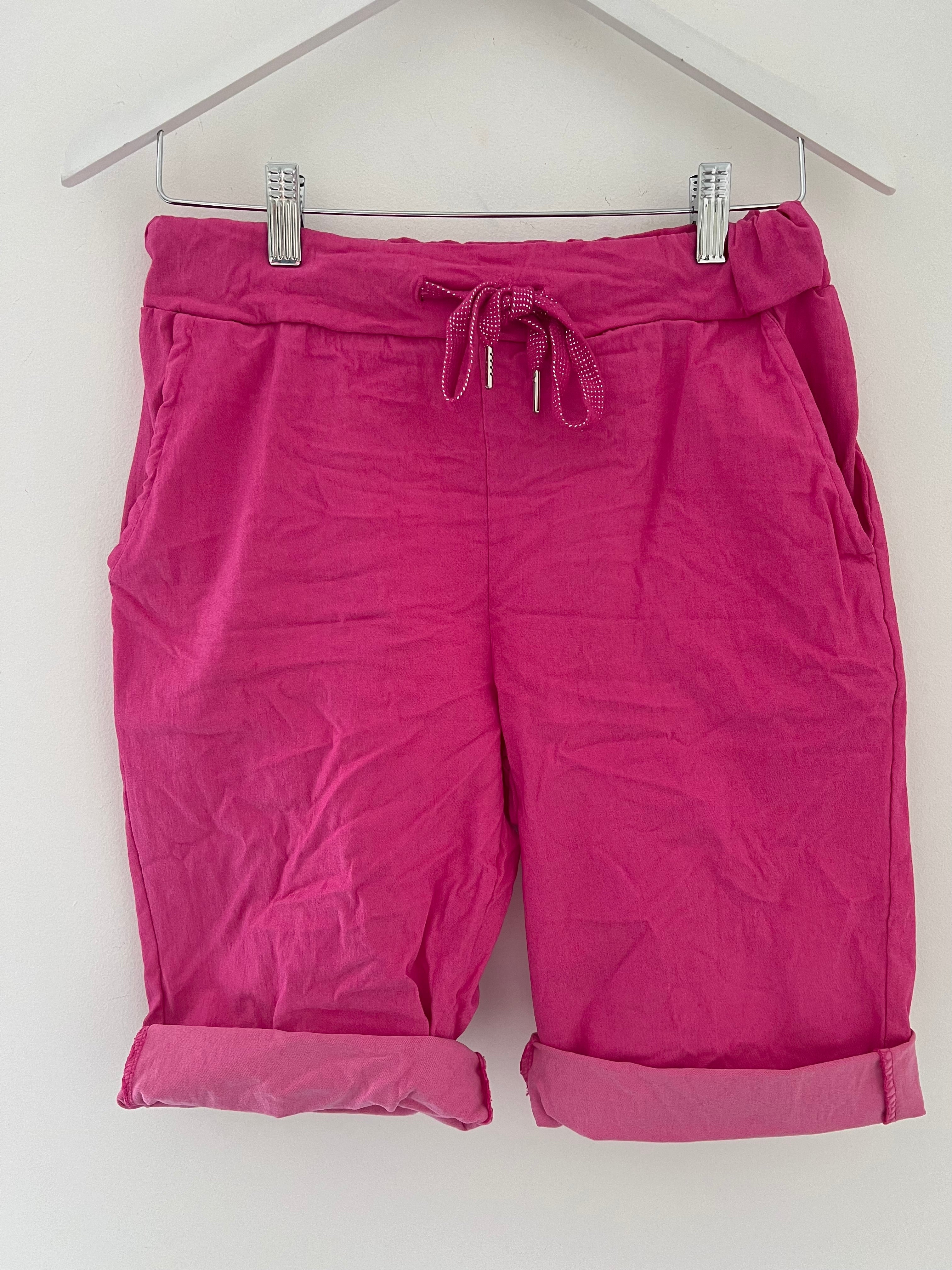 Super Stretch Shorts in Fuchsia - Image 7