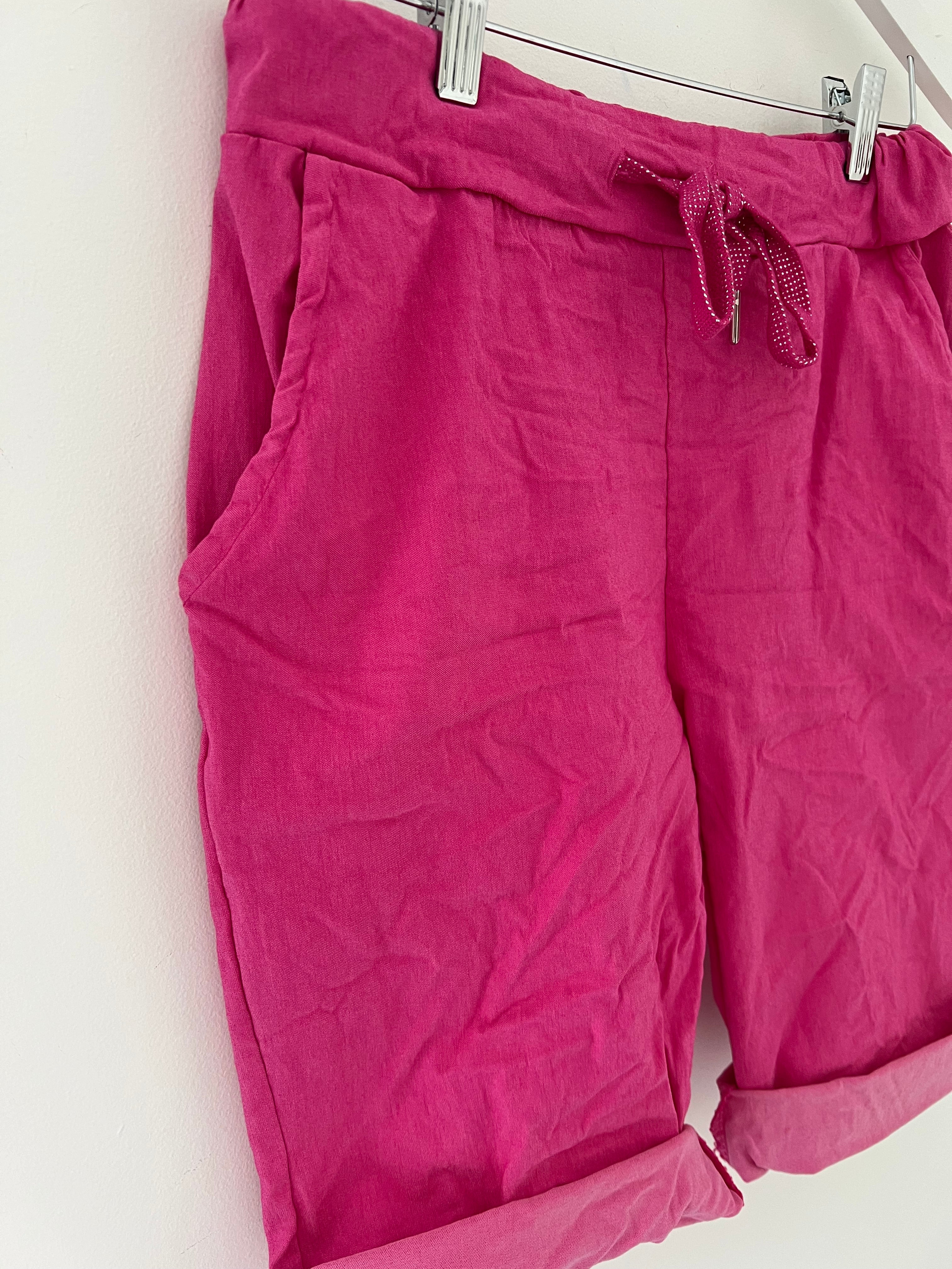 Super Stretch Shorts in Fuchsia - Image 9