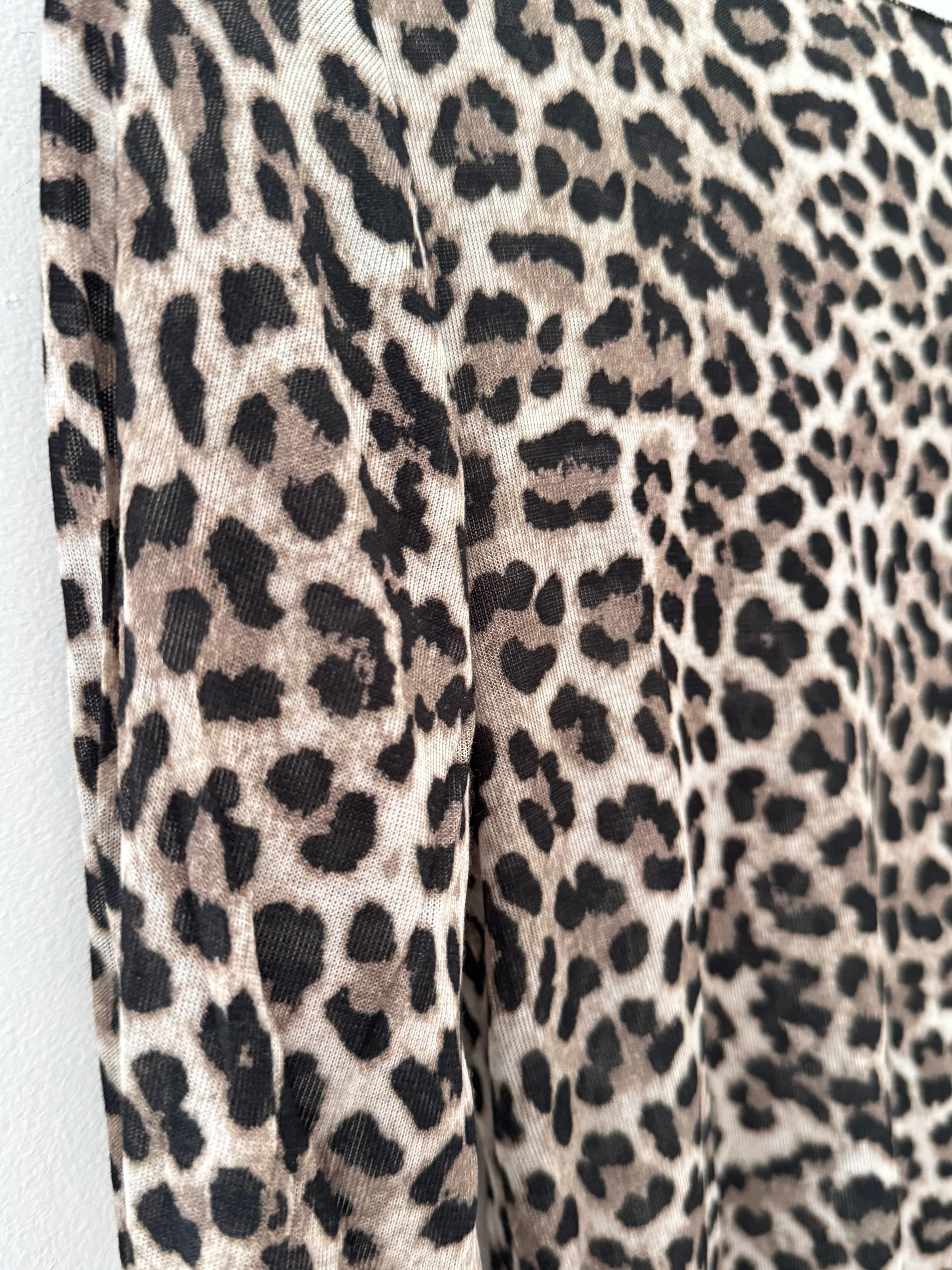 Ultrasoft Cashmere Blend Base Layer in Mini Leopard - Image 5